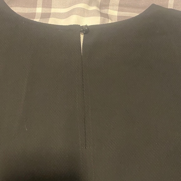 Joan Vass Black Women's Long Sleeve Blouse Size 10 - Picture 7 of 7